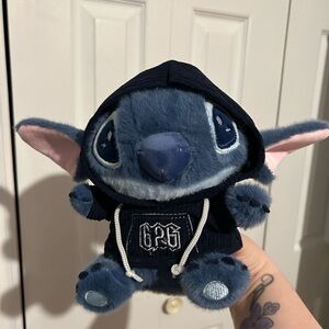 Blue Stitch Plush Hoodie Toy - Kids Accessories